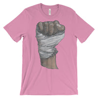 Muhammed Fist Unisex Short Sleeve T-Shirt Illustrated by Robert Bowen - Robert Bowen Tees